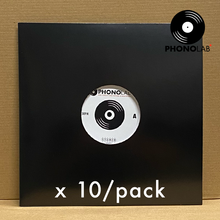 Load image into Gallery viewer, Black Card Outer Record Sleeves w/Die Cut Hole (350GSM)
