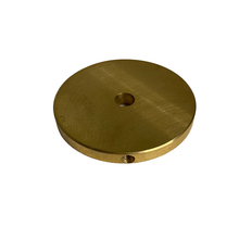 Load image into Gallery viewer, Brass Locking Nut with 2mm Grub Screw
